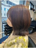 くびれボブブラウンベージュ