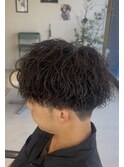 メンズツイストスパイラルパーマ