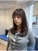 ピンクブラウン×レイヤー