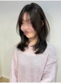 ナチュラルめなミディアムレイヤー【カミケン黒岩店/福島】