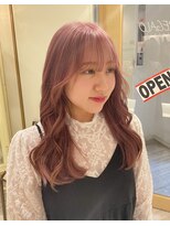 オーガニックトリコ 所沢(organic+tricot)&nbsp;20代30代夏カラー、ハイトーンカラー、ピンクカラー