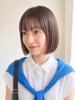 キャンパス(CANPUS)&nbsp;シースルーバングのミニボブ