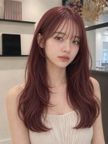 ユーフォリア 青山(Euphoria)&nbsp;チェリーレッド＊暖色カラーボルドーワインレッド春カラー