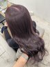 【森指名】カット+イルミナカラー+ダブルTR→¥16000