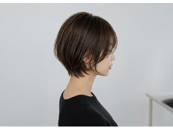 ビスカーム 浦和店(Vis calm)の写真/丁寧なカウンセリングで叶う大人ショートボブスタイル☆似合わせで理想の髪へ!癖毛の方は縮毛矯正も◎