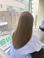 ルトワフクロマチ(Lutowa Fukuromachi)&nbsp;ブラウンベージュ×まとまるロング/袋町/本通