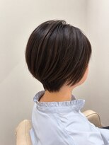 イロ ジェイアール JR奈良店(IRO) 大人可愛い丸みショート×艶髪スタイル