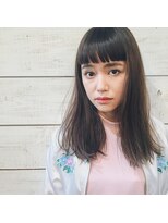 ベル 銀座並木通り店(Belle)&nbsp;切りっぱなしロング×ショートバング