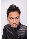 スタイリッシュソフモヒ【御茶ノ水】＜理容室/メンズ/ショート＞