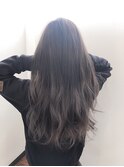 【暗髪】アッシュグレーグラデーション