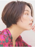 【PearL代官山】ナチュラルニュアンスボブ