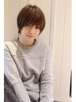 レウナ 外苑前(Reuna)&nbsp;３０代４０代５０代大人可愛い小顔ショート　黒髪ショートボブ