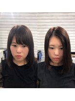 ビーヘアサロン(Beee hair salon) 【渋谷エクステBeee/安部 郁美】A/W NewStyle前髪エクステ