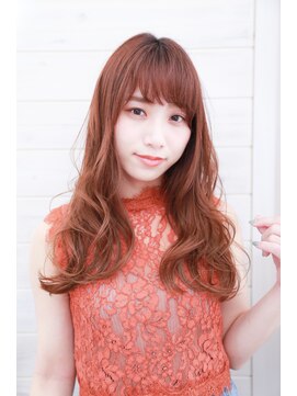 オーシャン(Ocean) [OCEAN Hair&Life藤原純]厚めバング×無造作カール☆