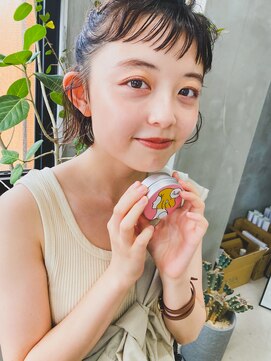 トゥコ(tuco) イルミナカラーボブヘアミニボブアレンジ簡単スタイリング