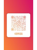 美容室ヴィ ザ ヴィ&nbsp;森下味紗　Instagram QRコード