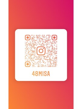 美容室ヴィ ザ ヴィ 森下味紗　Instagram QRコード