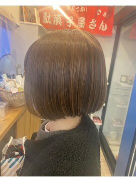 アトリエ タキ(atelier.taki) 大人のミニボブ/切りっぱなしボブ/垂水