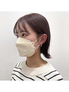 レシピ(recipe) 切りっぱなしボブ