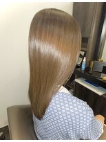 アールサロンプラスキャスパ 自由が丘(Rrsalon+CASPA)&nbsp;【髪質改善】HASヒト幹細胞水素Tr×カット×オリーブベージュ