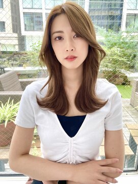 バイオレット 表参道店(Violet) 韓国ヘア くびれヘア 小顔ヘア 伸ばしかけヘア 簡単スタイリング