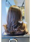 ミディアムグラデーション＋イルミナカラー＋髪質改善オージュア