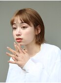 kisaiBUZZ*西川史浩 耳掛けショート×ナチュラルブラウン