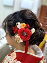 成人式のヘアセット