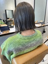 ロンドプロフィール 浦和(Lond profil)&nbsp;ぷつっとボブ　ボブ　顔まわりカット　haruhi 【浦和】