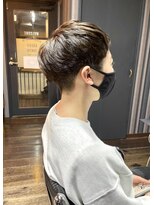ヘアアンドメイク エジェリ(hair&make egerie)&nbsp;刈り上げショートマッシュ・ベリーショート