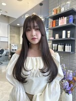 リリー(Lilley)&nbsp;松岡宏海スタイル/天神韓国風/チョコレート/顔まわり/前髪/学割