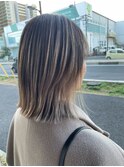 白髪もぼかせるハイライト&バレイヤージュ