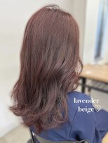 フォンズ(FONS)&nbsp;ラベンダーベージュ　ラベンダーピンク　暖色カラー　学割U24