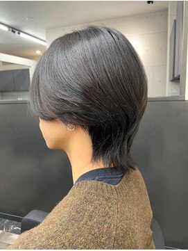 スターズ 柏(STARS) メンズウルフ　艶感　アッシュカラー　レイヤーカット　透明感