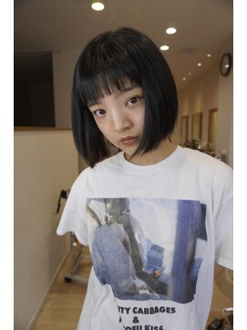 ステラバイケンジ(STELLA by KENJE) 姫カットカールセミディシアーカラー