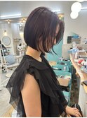 ぱつんとボブミニボブ前下がりボブ収まりの良いボブ