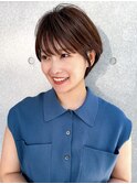 ショートヘア/大人ショート/ショートボブ/30代40代50代/表参道