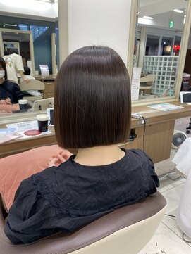 アッシュ 下北沢店(Ash) 縮毛矯正で叶うタッセルボブ