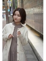 グランクラブ(GRANCLUB)&nbsp;ボブベージュ外ハネ