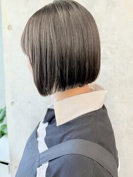 モリオ(morio) ミニボブナチュラルボブ艶髪ボブルフ艶感髪質改善20代30代40代