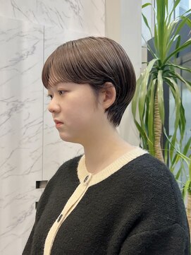 クリアーオブヘアー 一社店(clear OF HAIR) コンパクトショートベージュ / momoka