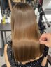 カット+カラー+美髪矯正+1step Tr ￥25000[明治神宮前/表参道]