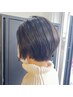 根元の気になる白髪に♪おしゃれ酵素白髪染めリタッチカラー+トリートメント