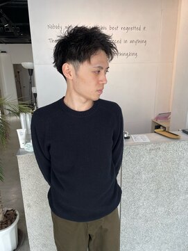 メンズサロン キング 高槻店(Men’s salon K!ng) 波巻きツイストスパイラルパーマ/フェザーパーマ/眉毛/メンズ