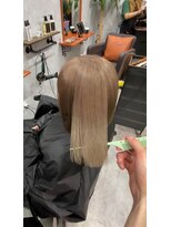シールドヘアー 沖縄 新都心(C'LD Hair)&nbsp;ミルクティーベージュカラー/那覇美容室/おもろまち美容室