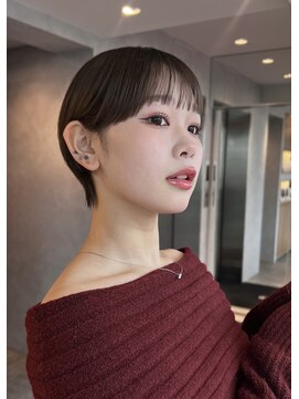 アビー(ABBEY4) ショートカットショートヘアコンパクトショートボブ丸みショート