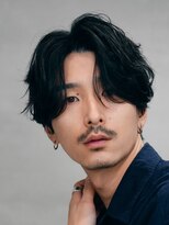 エリマ 横浜西口(elima)&nbsp;横浜西口フェザーパーマフェザーショートセンターパート20代緩め