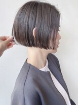 モリオフロムロンドン 原宿本店(morio from London) 【morio 原宿】ミニボブ　ストレート　グレージュ