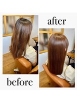 月と星&nbsp;髪質改善縮毛矯正