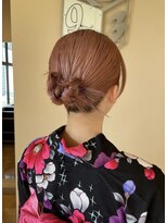 ミラートーク(MIRROR TALK)&nbsp;浴衣ヘアアレンジ＾＾